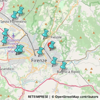 Mappa Piazza Galileo Ferraris, 50131 Firenze FI, Italia (5.245)