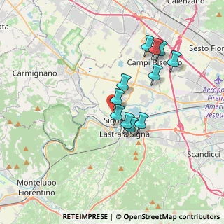 Mappa Via 20 Settembre, 50058 Signa FI, Italia (3.13)