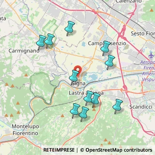 Mappa Via 20 Settembre, 50058 Signa FI, Italia (4.23364)