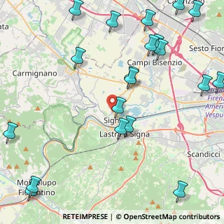 Mappa Via 20 Settembre, 50058 Signa FI, Italia (6.063)