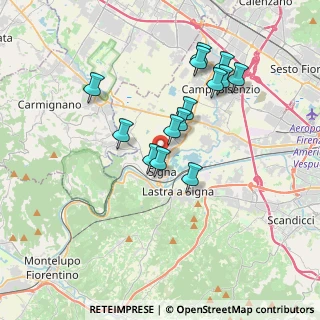 Mappa Via 20 Settembre, 50058 Signa FI, Italia (3.29786)