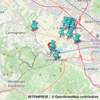 Mappa Via 20 Settembre, 50058 Signa FI, Italia (3.79722)
