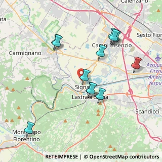 Mappa Via 20 Settembre, 50058 Signa FI, Italia (4.12083)