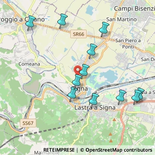 Mappa Via 20 Settembre, 50058 Signa FI, Italia (2.28909)