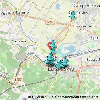 Mappa Via 20 Settembre, 50058 Signa FI, Italia (1.595)