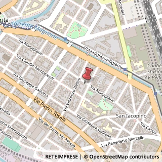 Mappa Via Maragliano, 37, 50144 Firenze, Firenze (Toscana)