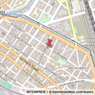 Mappa Via Maragliano, 41, 50144 Firenze, Firenze (Toscana)