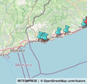 Mappa Via Luigi Antonio Allavena, 18012 Bordighera IM, Italia (31.80714)