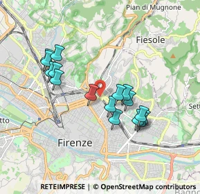 Mappa Viale Don Giovanni Minzoni, 50133 Firenze FI, Italia (1.67875)