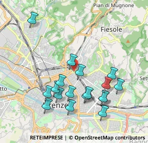 Mappa Viale Don Giovanni Minzoni, 50133 Firenze FI, Italia (2.02222)