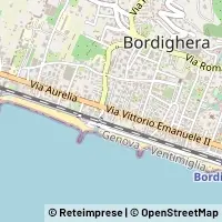 Mapa Bordighera