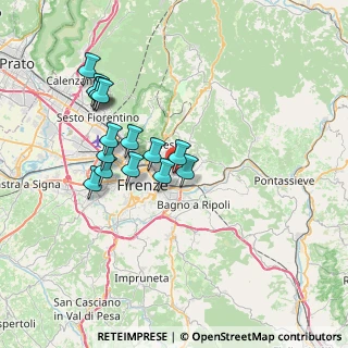 Mappa Via Fontebuoni, 50137 Firenze FI, Italia (6.80067)