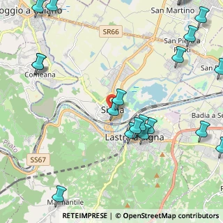 Mappa Piazza Cavour, 50058 Signa FI, Italia (3.151)