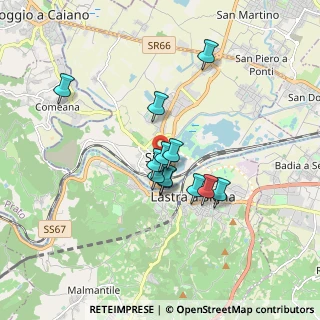 Mappa Piazza Cavour, 50058 Signa FI, Italia (1.36583)