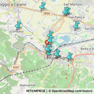 Mappa Via delle Fornaci, 50058 Signa FI, Italia (1.99667)