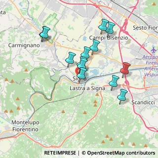 Mappa Piazza Cavour, 50058 Signa FI, Italia (3.47846)