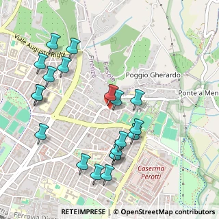 Mappa Via Pietro Pancrazi, 50135 Firenze FI, Italia (0.571)