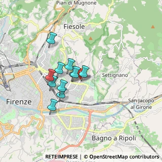 Mappa Via Pietro Pancrazi, 50135 Firenze FI, Italia (1.35)