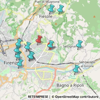 Mappa Via Pietro Pancrazi, 50135 Firenze FI, Italia (2.44615)