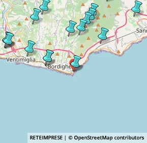 Mappa Piazza del Popolo, 18012 Bordighera IM, Italia (5.80947)