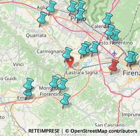 Mappa SS 67, 50055 Lastra a Signa FI, Italia (9.441)