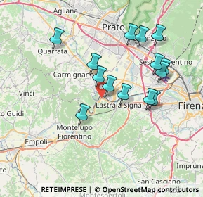 Mappa SS 67, 50055 Lastra a Signa FI, Italia (7.11786)