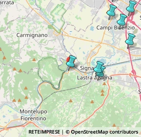 Mappa SS 67, 50055 Lastra a Signa FI, Italia (6.51)