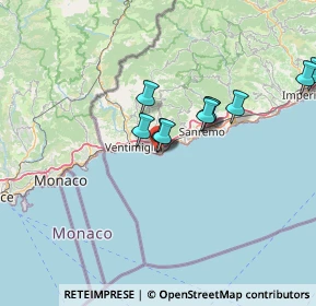 Mappa Via Roberto, 18012 Bordighera IM, Italia (18.02769)