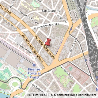 Mappa Via delle Porte Nuove, 18, 50144 Firenze, Firenze (Toscana)
