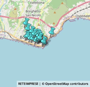 Mappa Via Marinai D'Italia, 18012 Bordighera IM, Italia (1.06105)