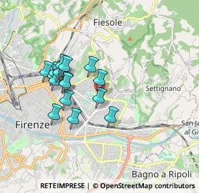 Mappa Firenze, 50137 Firenze FI, Italia (1.56313)