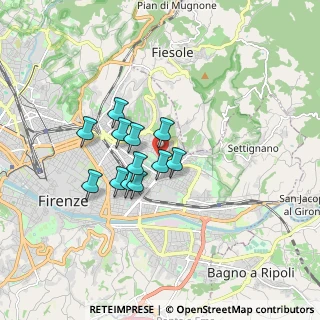 Mappa Firenze, 50137 Firenze FI, Italia (1.26333)