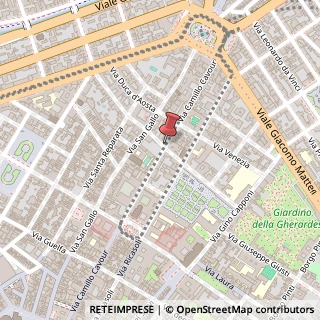 Mappa Via Camillo Cavour, 81, 50129 Firenze, Firenze (Toscana)