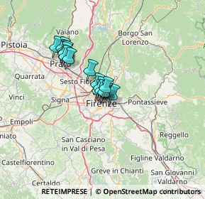 Mappa Via Camillo Cavour, 50121 Firenze FI, Italia (9.32294)