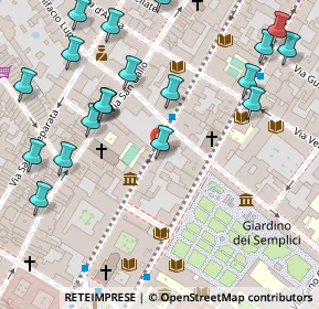 Mappa Via Camillo Cavour, 50121 Firenze FI, Italia (0.1645)