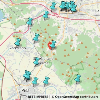 Mappa Via XXIV Maggio, 55100 Lucca LU, Italia (6.228)