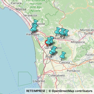 Mappa Via Martiri di Marzabotto, 56019 Vecchiano PI, Italia (10.24867)