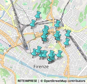 Mappa Via Santa Reparata, 50129 Firenze FI, Italia (0.7425)