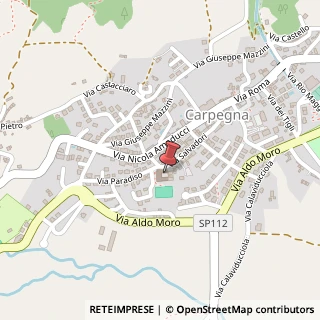 Mappa Via Salvadori, 49, 61021 Carpegna, Pesaro e Urbino (Marche)