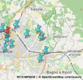 Mappa Via Giovanni Papini, 50135 Firenze FI, Italia (2.52833)