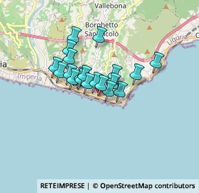 Mappa Vittorio Emanuele, 18012 Bordighera IM, Italia (1.186)