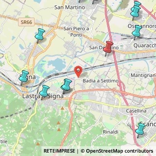 Mappa VIa del Chese, 50018 Scandicci FI, Italia (3.27333)