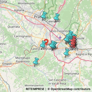 Mappa VIa del Chese, 50018 Scandicci FI, Italia (8.027)