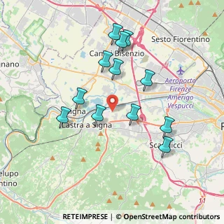 Mappa VIa del Chese, 50018 Scandicci FI, Italia (3.6525)