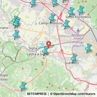 Mappa VIa del Chese, 50018 Scandicci FI, Italia (6.638)