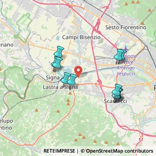 Mappa VIa del Chese, 50018 Scandicci FI, Italia (3.78909)