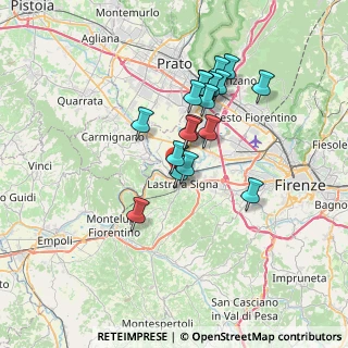 Mappa Via Egisto Ferroni, 50058 Signa FI, Italia (5.98526)
