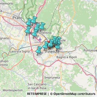 Mappa Via ponte alle mosse, 50136 Firenze FI (4.87429)