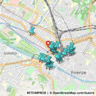 Mappa Via ponte alle mosse, 50136 Firenze FI (0.748)