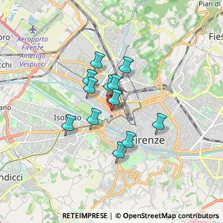 Mappa Via ponte alle mosse, 50136 Firenze FI (1.3025)
